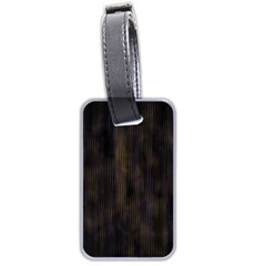 Abstrait Lignes Marron Luggage Tag (two Sides) by kcreatif