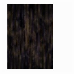 Abstrait Lignes Marron Large Garden Flag (two Sides) by kcreatif