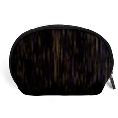 Abstrait Lignes Marron Accessory Pouch (large) by kcreatif