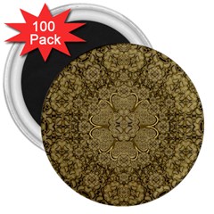 Heavy Metal Flower And Heavenly Feelings 3  Magnets (100 Pack) by pepitasart