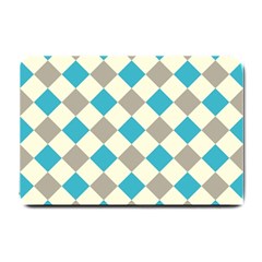 Background Graphic Wallpaper Stylized Colorful Fun Geometric Design Decor Small Doormat  by Vaneshart