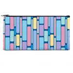 Background Wallpaper Block Pattern Pencil Cases Front