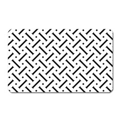 Design Repeating Seamless Pattern Geometric Shapes Scrapbooking Magnet (rectangular) by Vaneshart