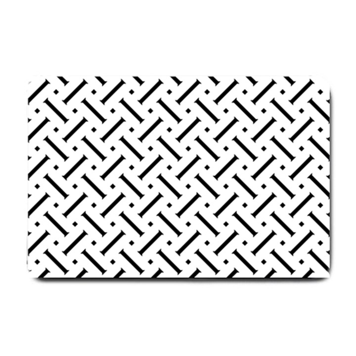 Design Repeating Seamless Pattern Geometric Shapes Scrapbooking Small Doormat 