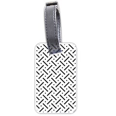 Design Repeating Seamless Pattern Geometric Shapes Scrapbooking Luggage Tag (one Side)