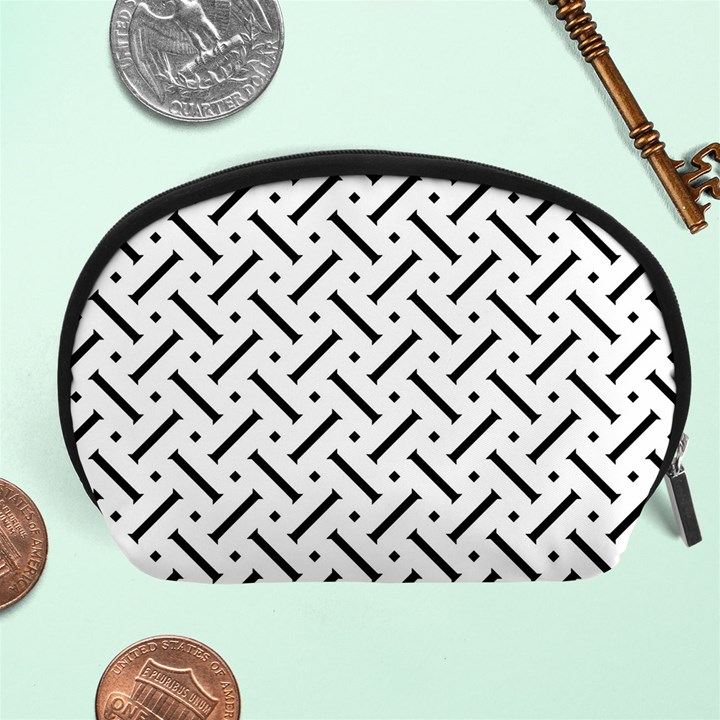 Design Repeating Seamless Pattern Geometric Shapes Scrapbooking Accessory Pouch (Large)