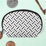 Design Repeating Seamless Pattern Geometric Shapes Scrapbooking Accessory Pouch (Large) Back