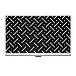 Geometric Pattern Design Repeating Eamless Shapes Business Card Holder Front