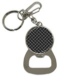 Geometric Pattern Design Repeating Eamless Shapes Bottle Opener Key Chain Front