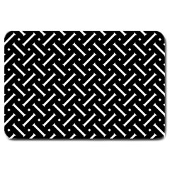 Geometric Pattern Design Repeating Eamless Shapes Large Doormat  by Vaneshart