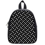 Geometric Pattern Design Repeating Eamless Shapes School Bag (Small) Front