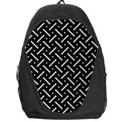 Geometric Pattern Design Repeating Eamless Shapes Backpack Bag by Vaneshart