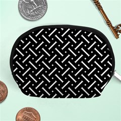 Geometric Pattern Design Repeating Eamless Shapes Accessory Pouch (medium) by Vaneshart