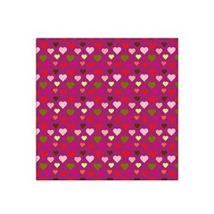 Hearts Seamlessp Attern Background Cute Love Children Symbol Kiddies Satin Bandana Scarf by Vaneshart