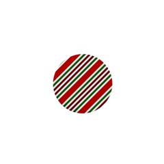 Christmas Color Stripes 1  Mini Buttons by Vaneshart