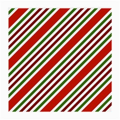 Christmas Color Stripes Medium Glasses Cloth