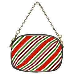 Christmas Color Stripes Chain Purse (Two Sides)