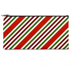 Christmas Color Stripes Pencil Cases