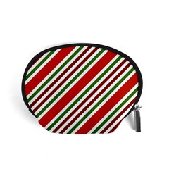 Christmas Color Stripes Accessory Pouch (Small)