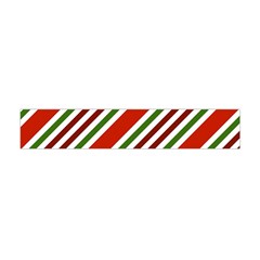 Christmas Color Stripes Flano Scarf (Mini)