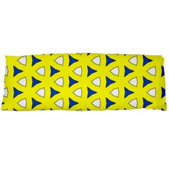 Pattern Yellow Pattern Texture Seamless Modern Colorful Repeat Body Pillow Case (dakimakura) by Vaneshart