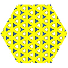 Pattern Yellow Pattern Texture Seamless Modern Colorful Repeat Wooden Puzzle Hexagon by Vaneshart