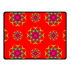 Geometric Design Decor Decorative Repeating Pattern Seamless Fleece Blanket (small) by Vaneshart