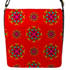 Geometric Design Decor Decorative Repeating Pattern Seamless Flap Closure Messenger Bag (s) by Vaneshart