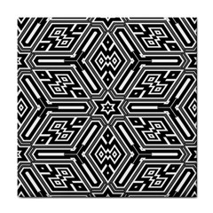 Grid Pattern Backdrop Seamless Design Geometric Patterns Line Tile Coaster by Vaneshart