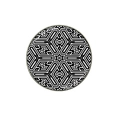 Grid Pattern Backdrop Seamless Design Geometric Patterns Line Hat Clip Ball Marker (10 Pack) by Vaneshart