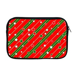 Christmas Paper Star Texture Apple Macbook Pro 17  Zipper Case by Vaneshart