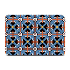 Pattern Weave Background Blue Red Black Plate Mats