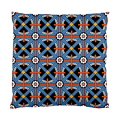 Pattern Weave Background Blue Red Black Standard Cushion Case (One Side)