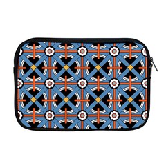 Pattern Weave Background Blue Red Black Apple MacBook Pro 17  Zipper Case