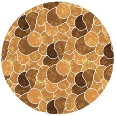 Background Pattern Seamlesspattern Repeatingpattern Wallpaper Scrapbooking Scrapbookingpaper Website Wooden Bottle Opener (round)