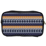 Abstract Seamless,pattern Graphic Lines Vintage Background Grunge Diamond Square Toiletries Bag (One Side) Front