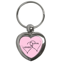 Loved & Loyal Key Chain (heart)