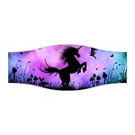 Wonderful Unicorn With Fairy In The Night Stretchable Headband