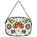 Baatik Print  Chain Purse (One Side) Front