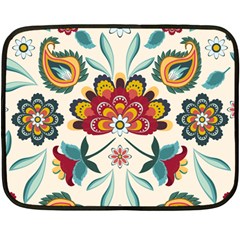 Baatik Print  Fleece Blanket (mini)