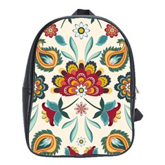 Baatik Print  School Bag (large)