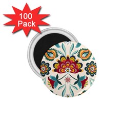 Baatik Print  1 75  Magnets (100 Pack) 