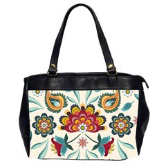 Baatik Print  Oversize Office Handbag (2 Sides)