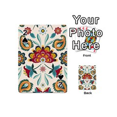 Baatik Print  Playing Cards 54 Designs (mini) by designsbymallika