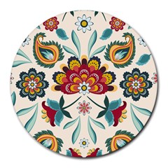 Baatik Print  Round Mousepads