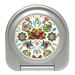 Baatik Print  Travel Alarm Clock