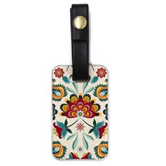 Baatik Print  Luggage Tag (one Side)