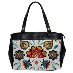 Baatik Print  Oversize Office Handbag