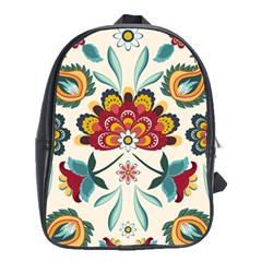 Baatik Print  School Bag (xl)