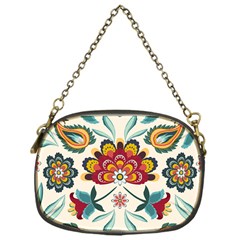 Baatik Print  Chain Purse (one Side)